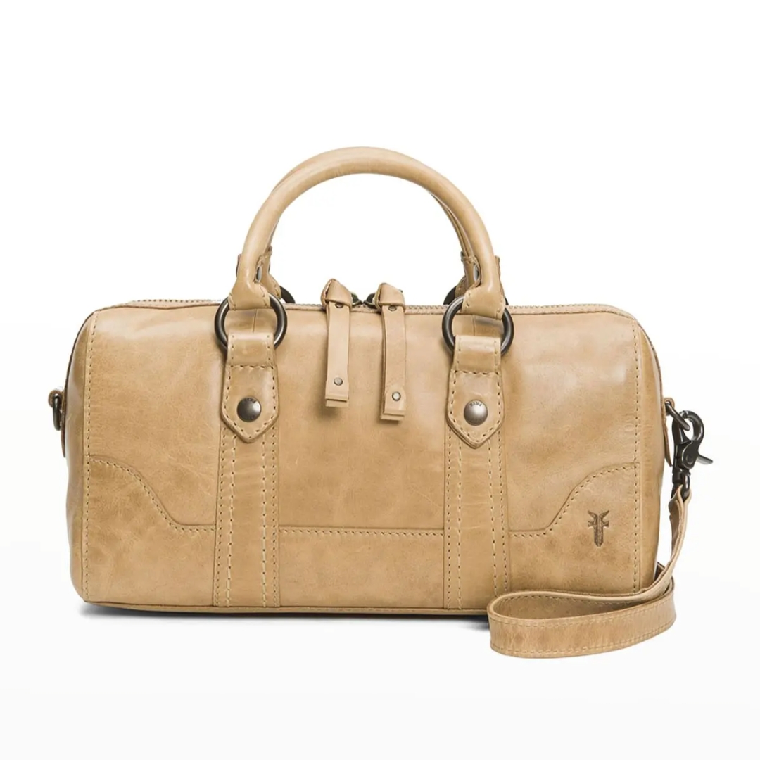 Frye Melissa Leather Medium Satchel Bag